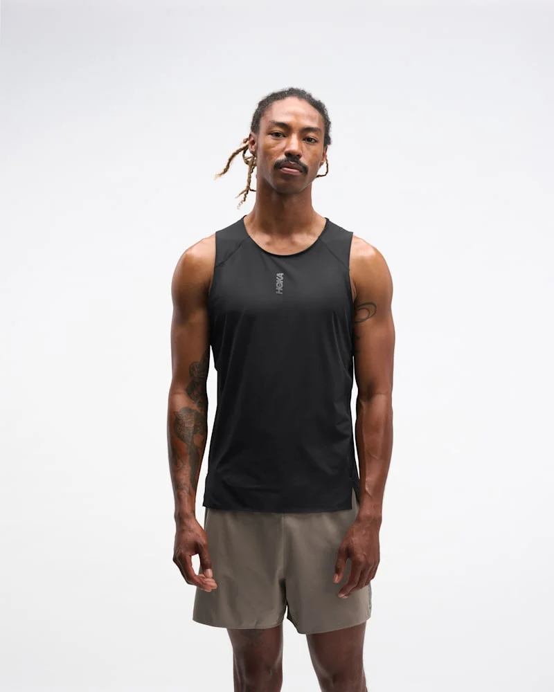 Men's EveryRun Tank Top in Black - 1