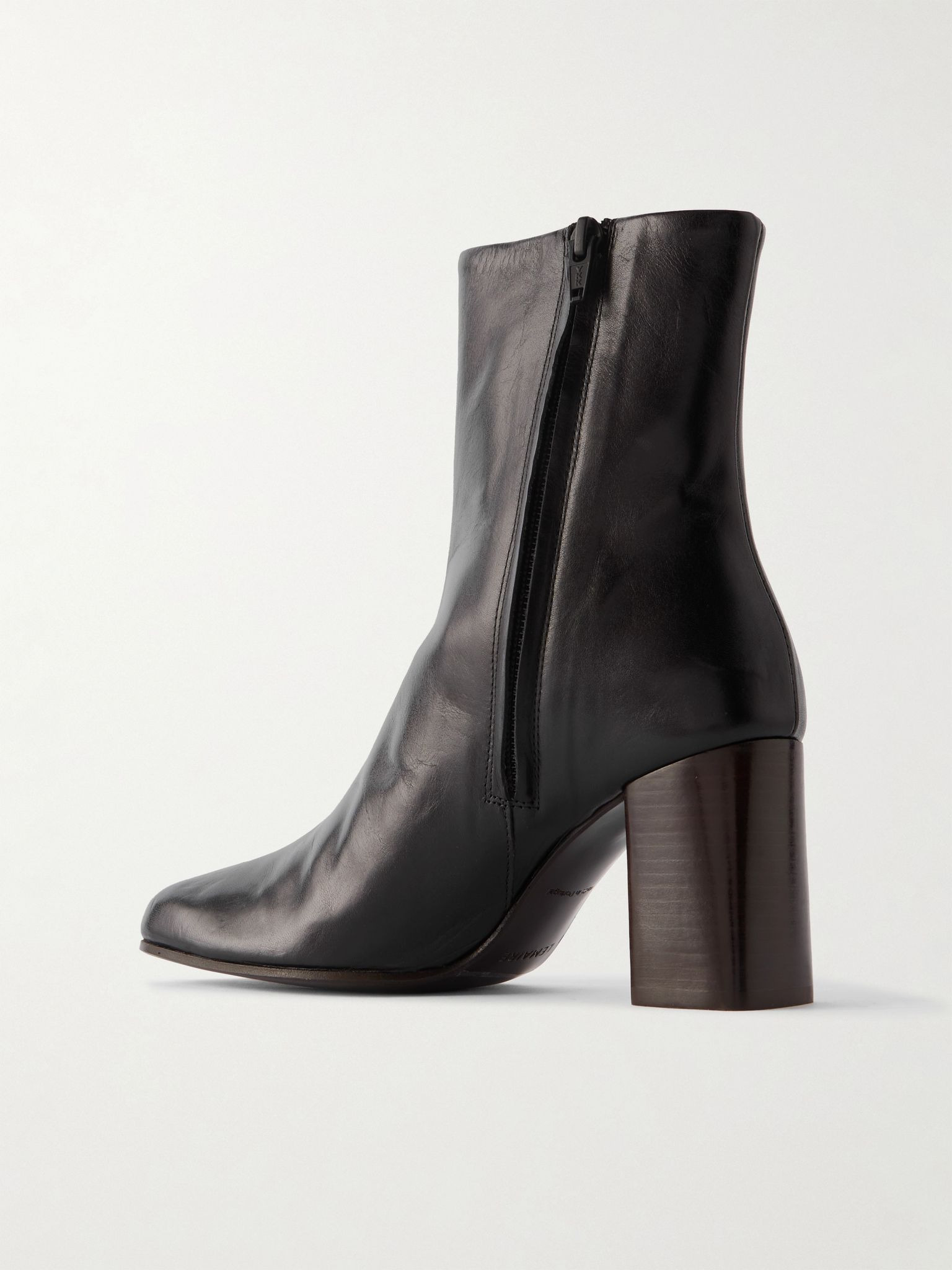 Anatomic leather ankle boots Black - 3