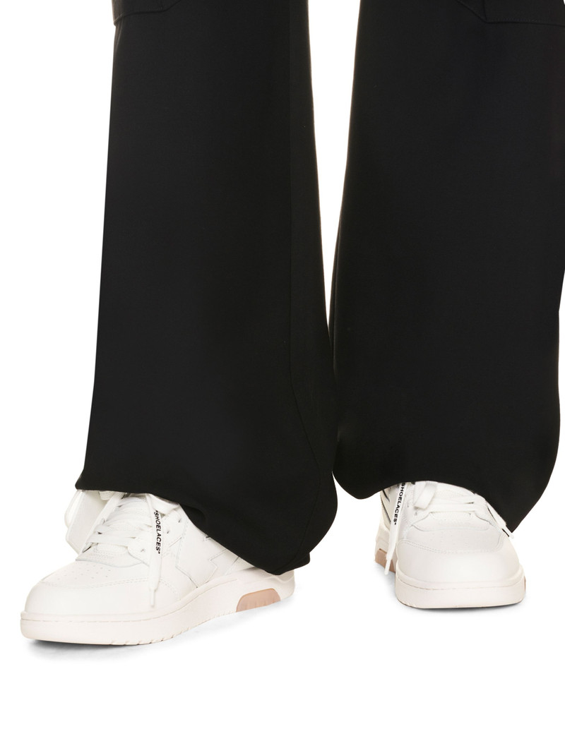 Off-White Out Of Office Mid Top Lea outlook
