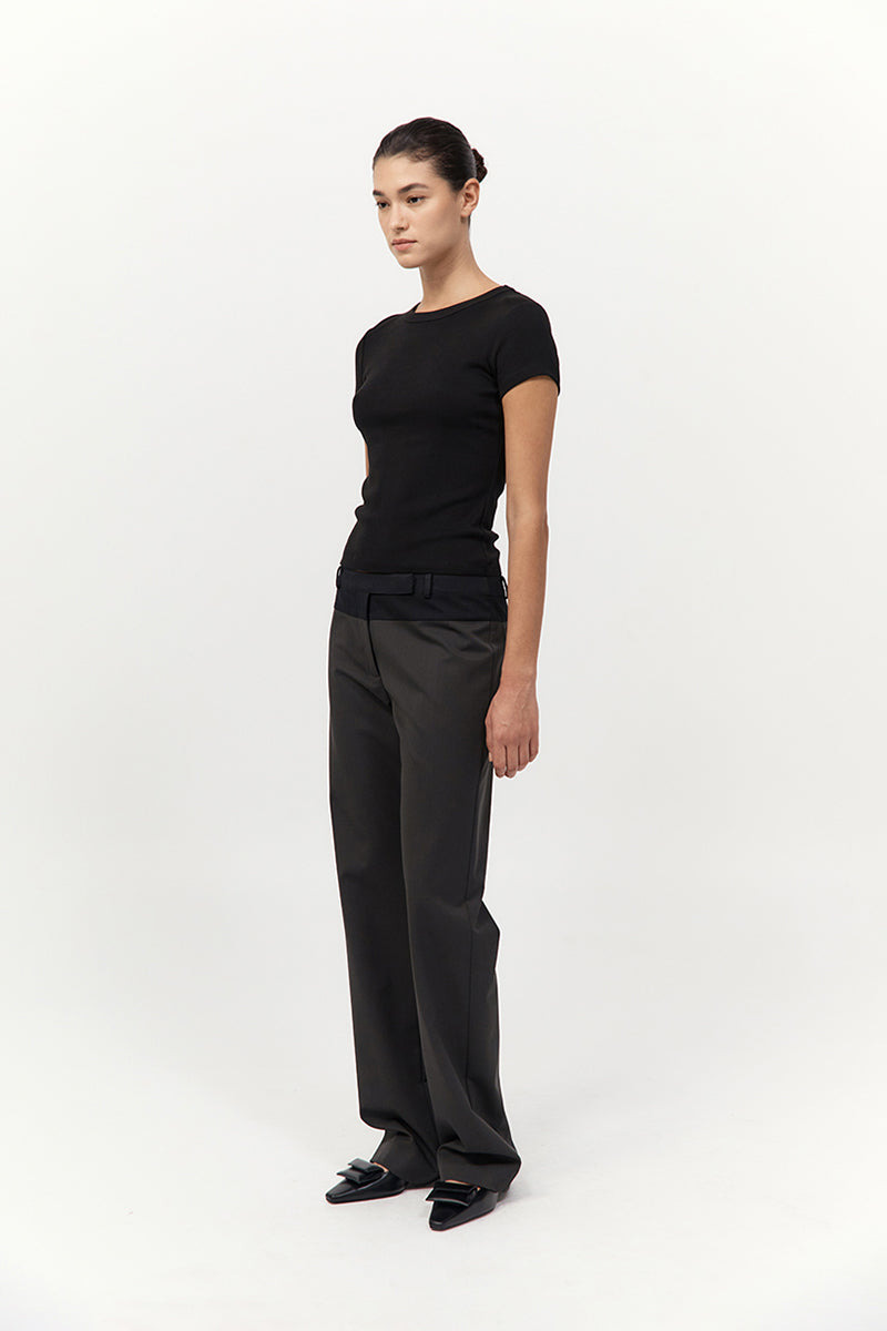 Organic Cotton Baby Tee - Jet Black - 4