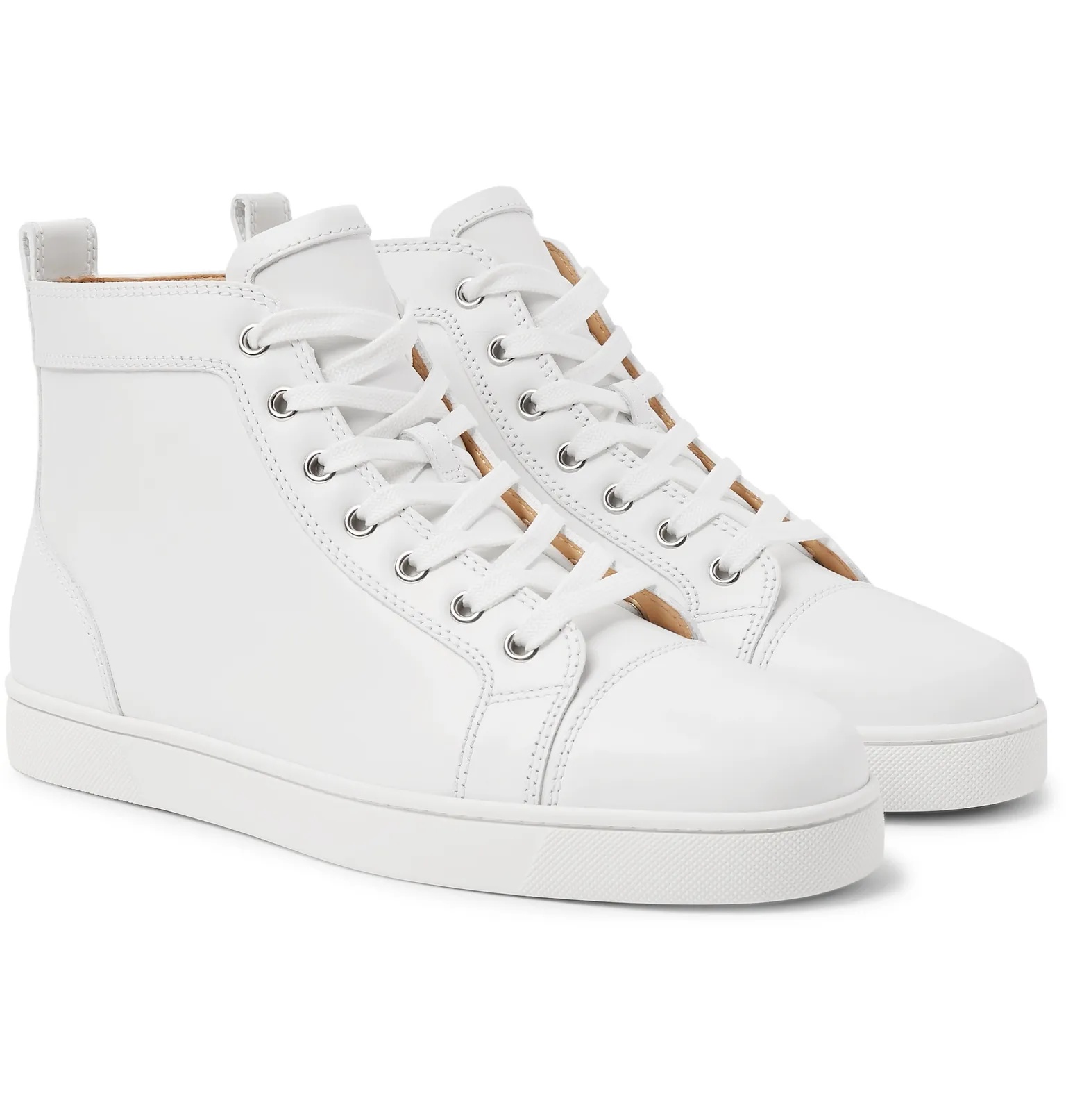 Louis Leather High-Top Sneakers - 9