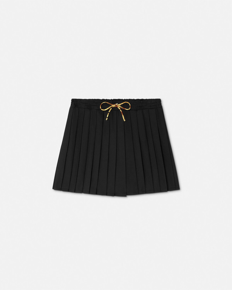 Pleated Mini Skirt - 1