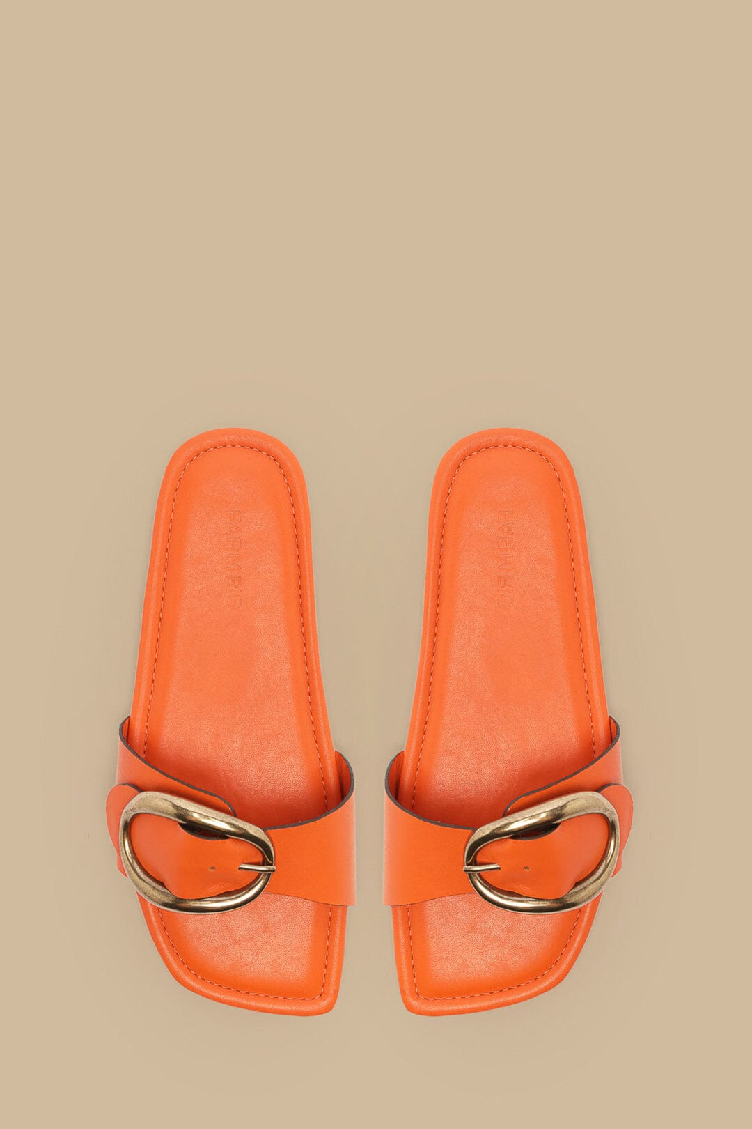 Citrus Organic Buckle Flat Sandal - 3