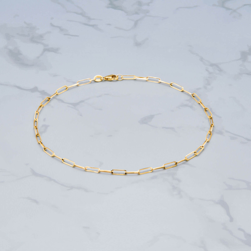 Paperclip Anklet 4