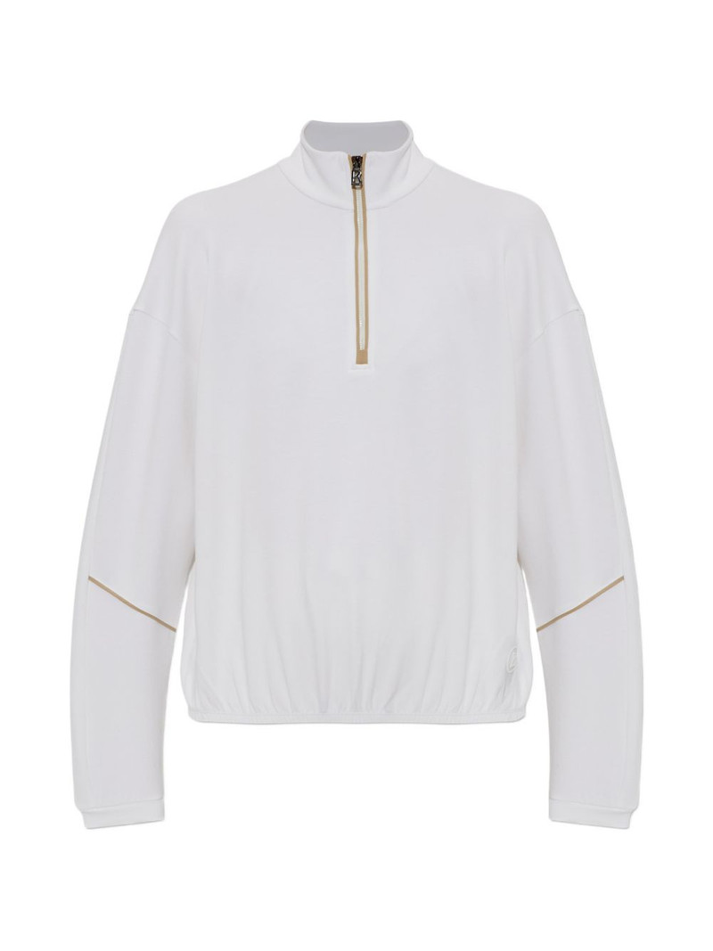 Floria zip trim sweatshirt 1