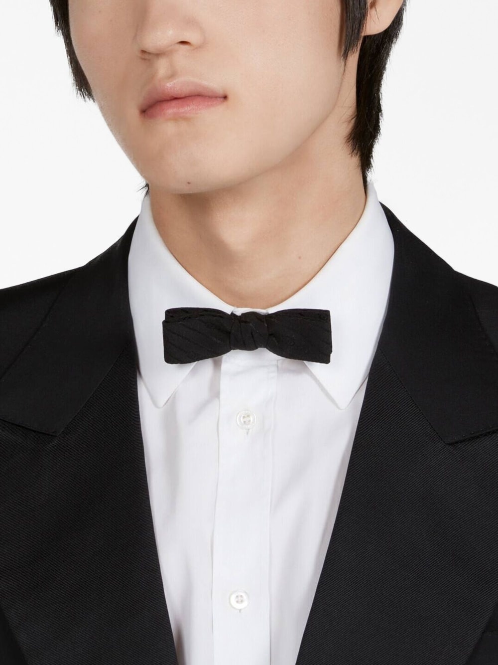 Interlocking G silk bow tie - 3