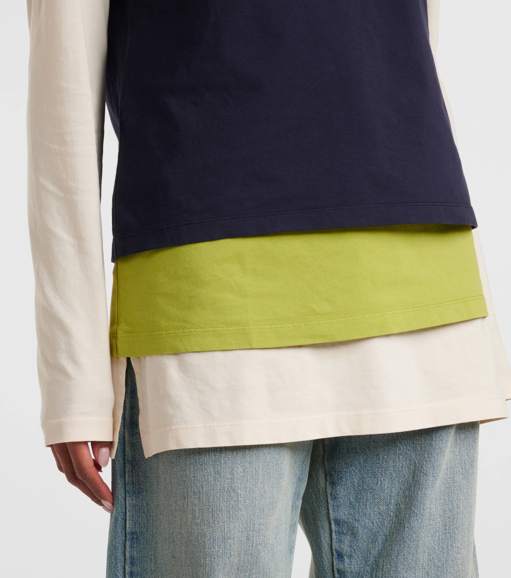 Set of 3 cotton jersey T-shirts - 5