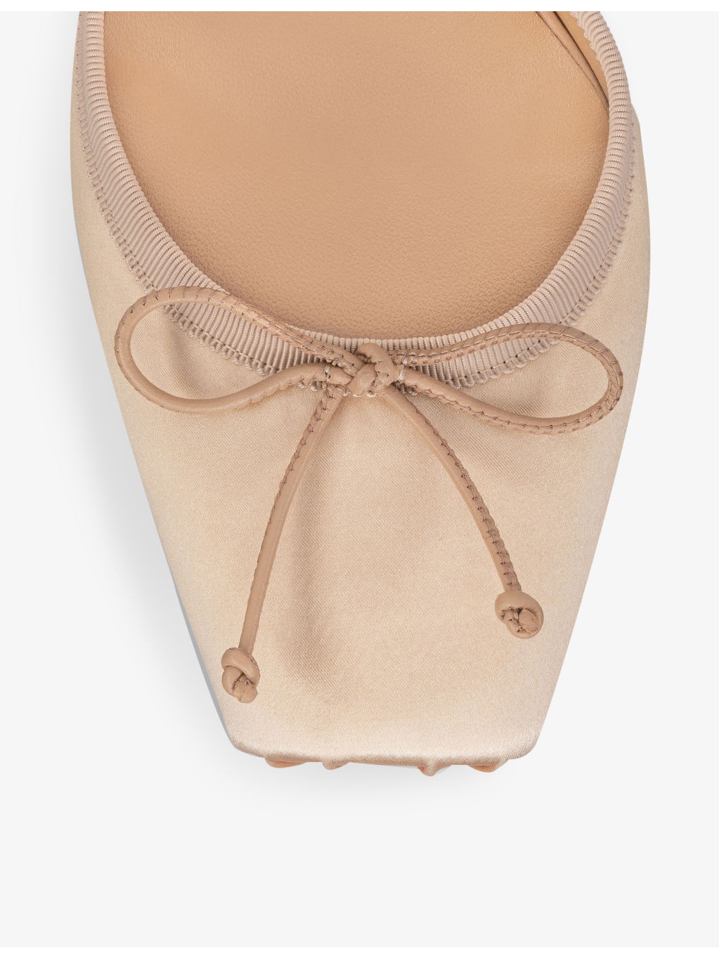 Cassia Lace Up 100 crepe-satin heled sandals - 3