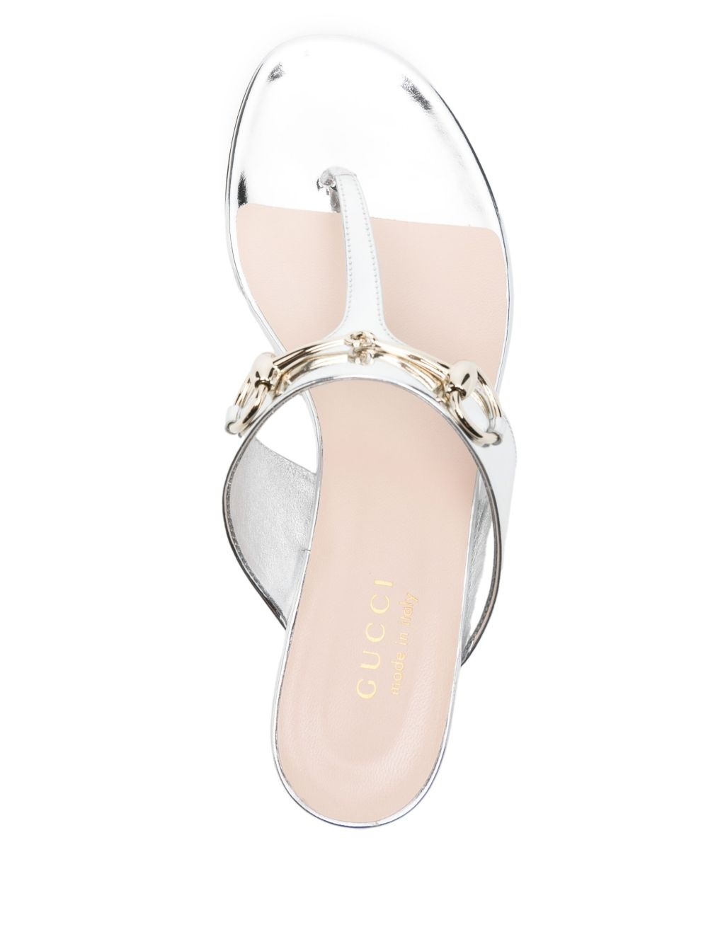 Horsebit flap sandals - 4