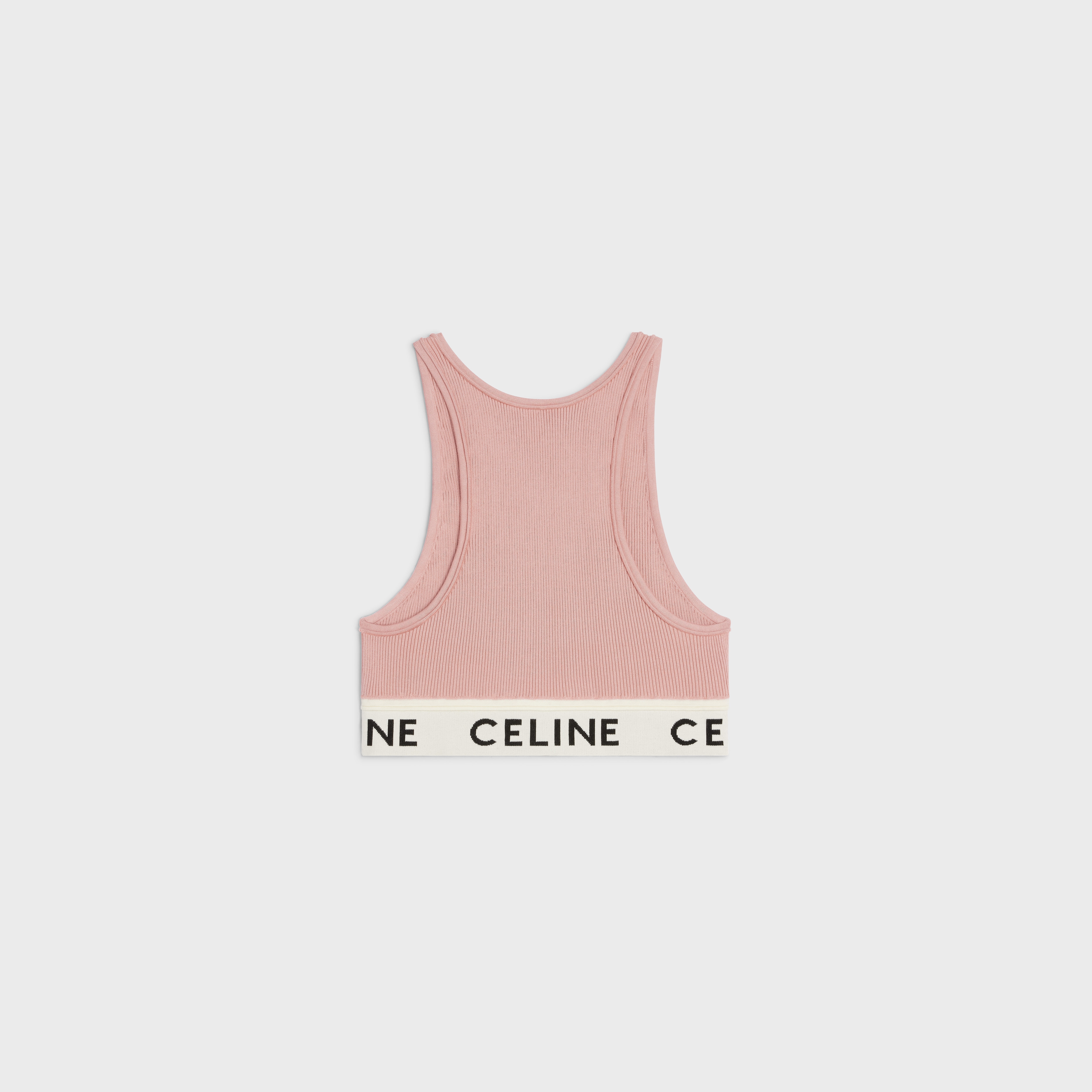 Crossback Sports Bra in Athletic Knit - CELINE