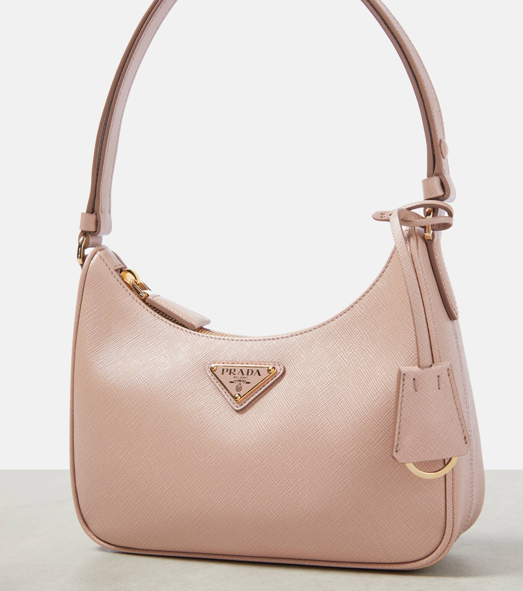 Re-Edition Mini leather shoulder bag - 6