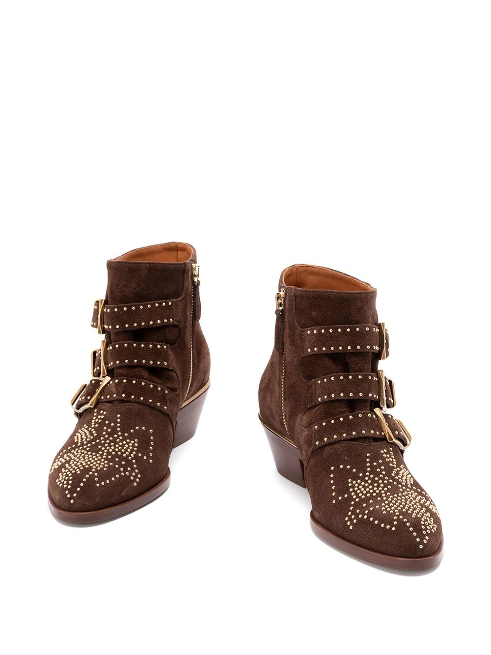 30mm Susanna studded buckle ankle boots - 2