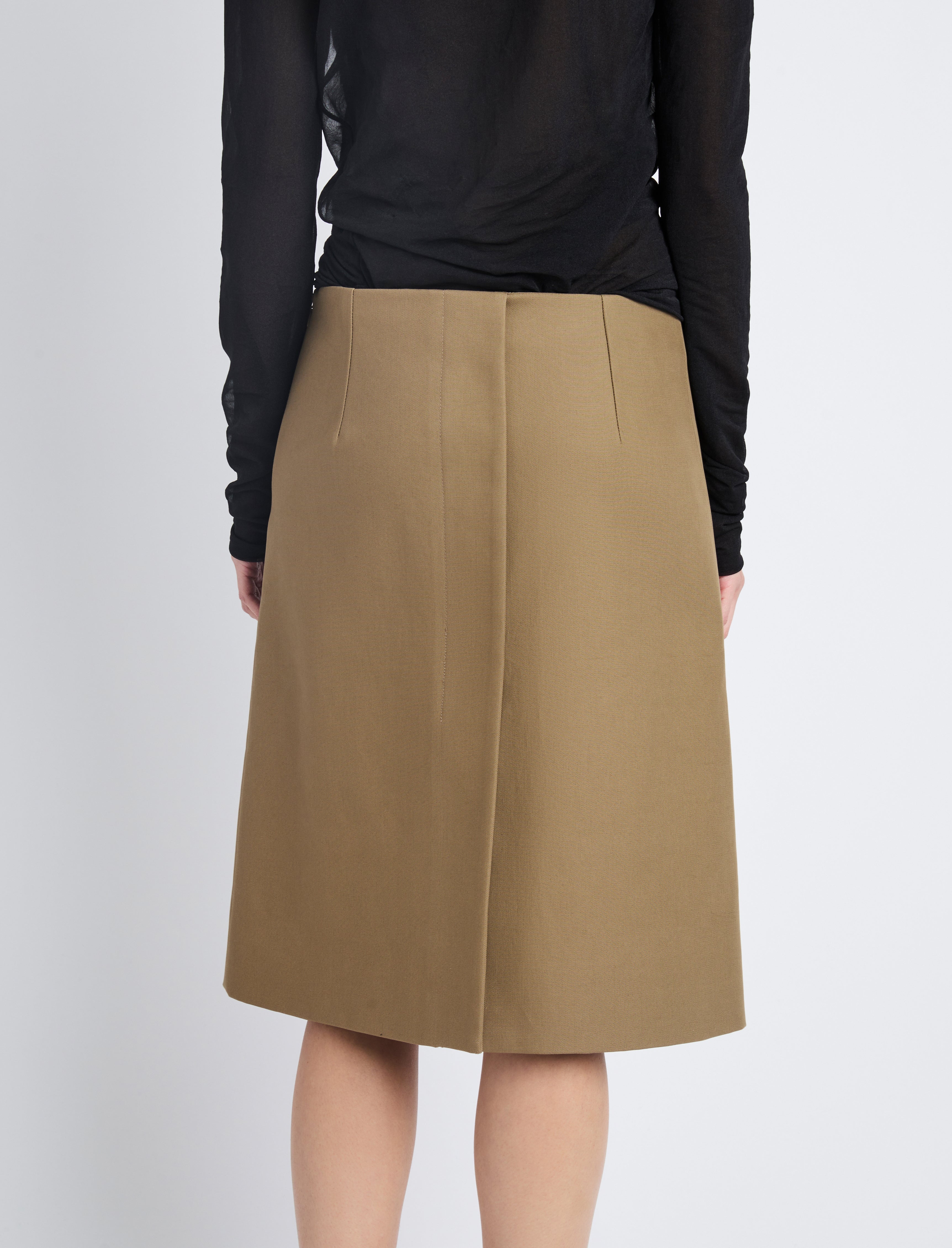 Adele Skirt in Eco Cotton Twill - 5