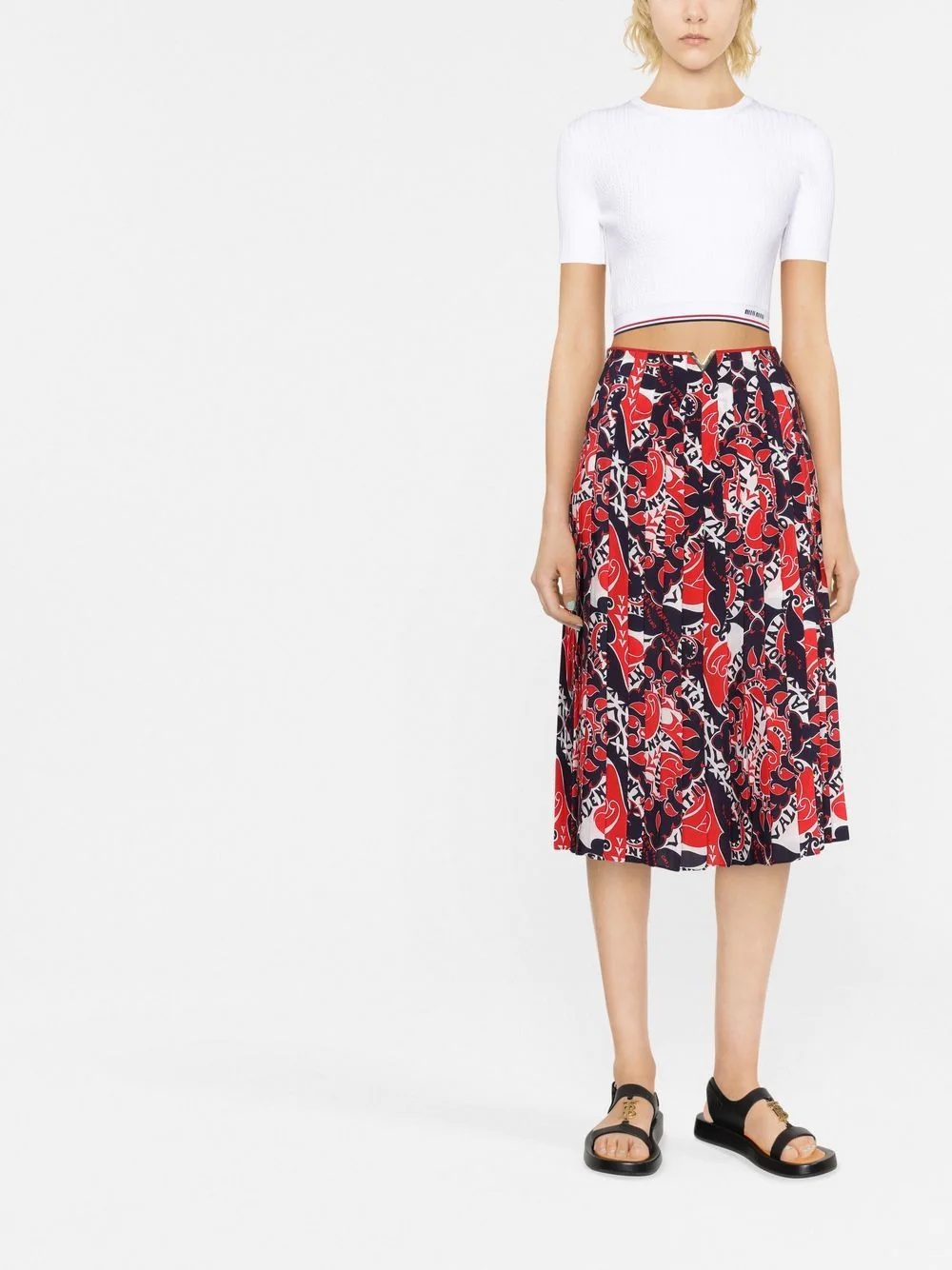 Archive Manifesto pleated skirt - 2