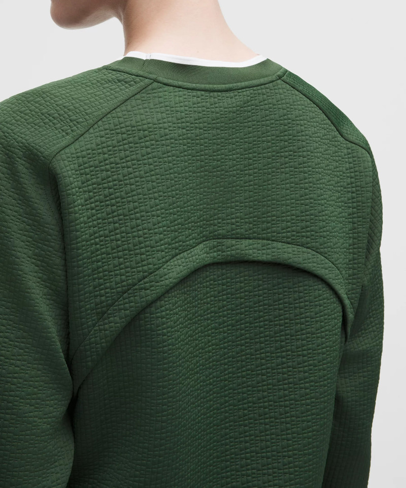 Jacquard High-Low Golf Pullover 6