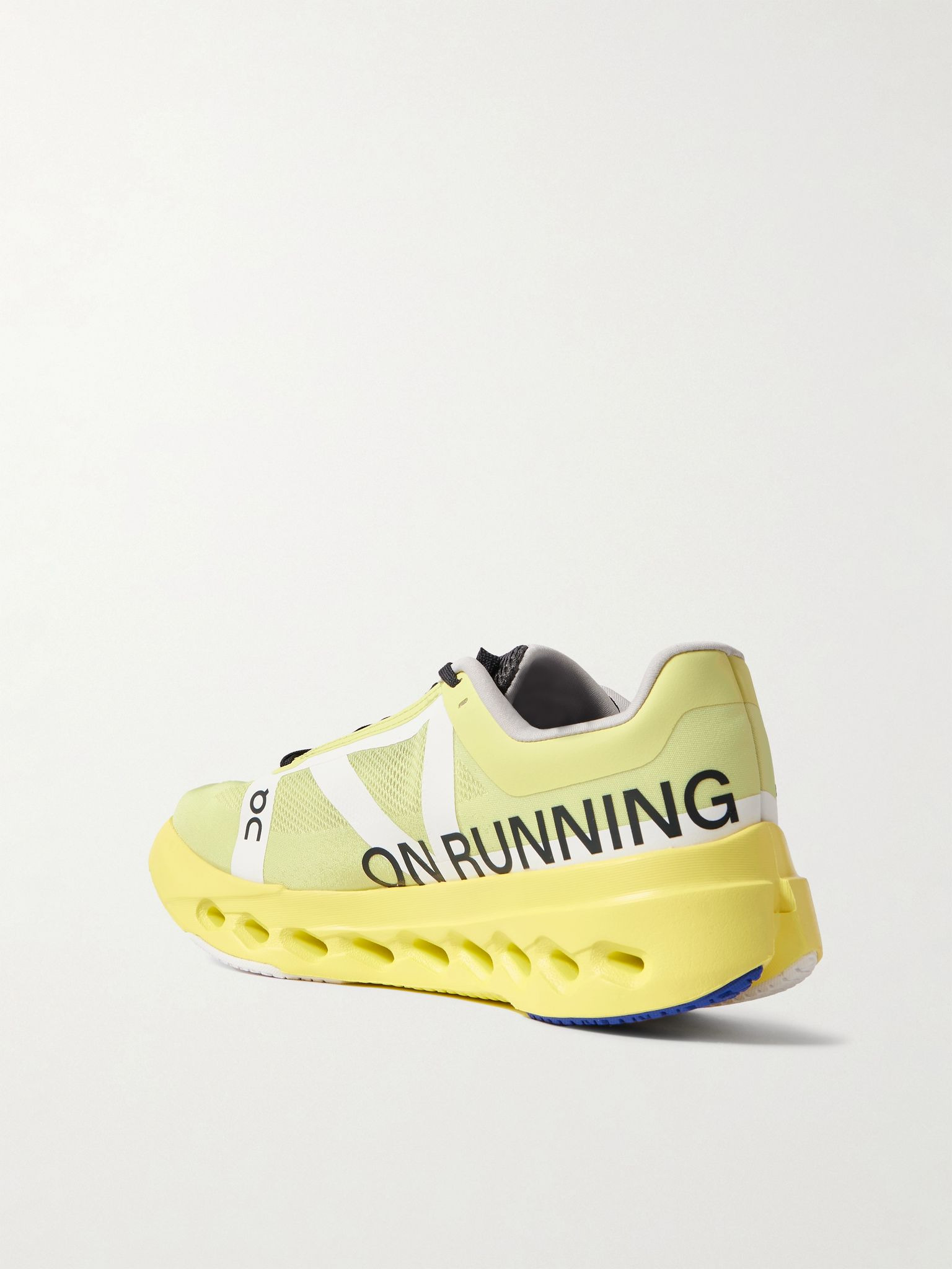 Cloudsurfer Next Z5 rubber-trimmed mesh sneakers Bright yellow - 3
