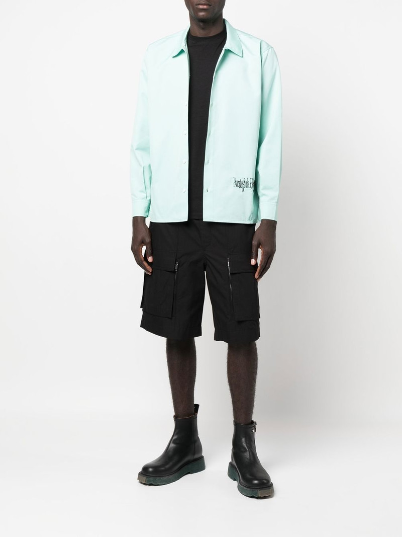 GR10K embroidered-logo shirt outlook