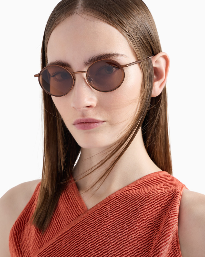 GIORGIO ARMANI OVAL WOMEN’S SUNGLASSES outlook