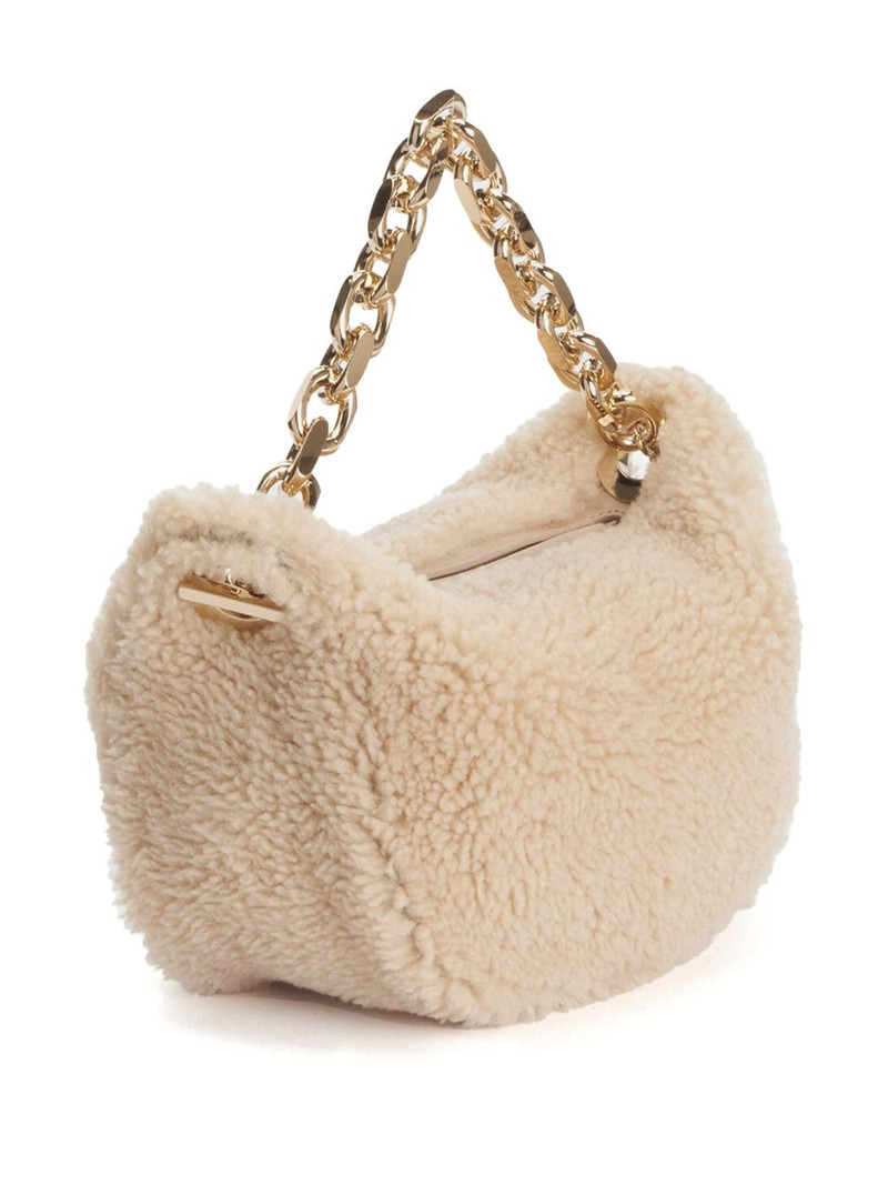 small shearling eyelet bag 4