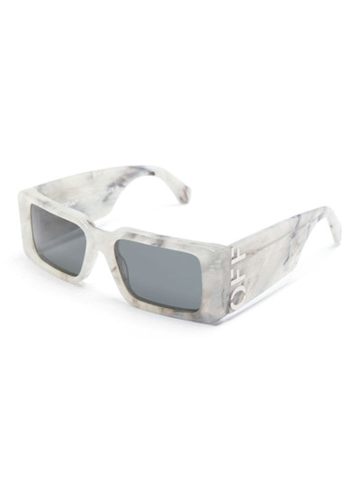 Off-White Milano rectangle-frame sunglasses outlook