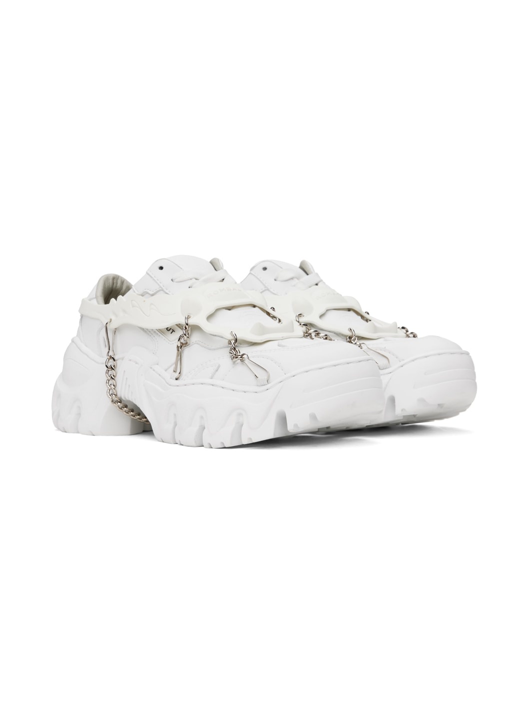 White Boccaccio II Harness Sneakers - 4