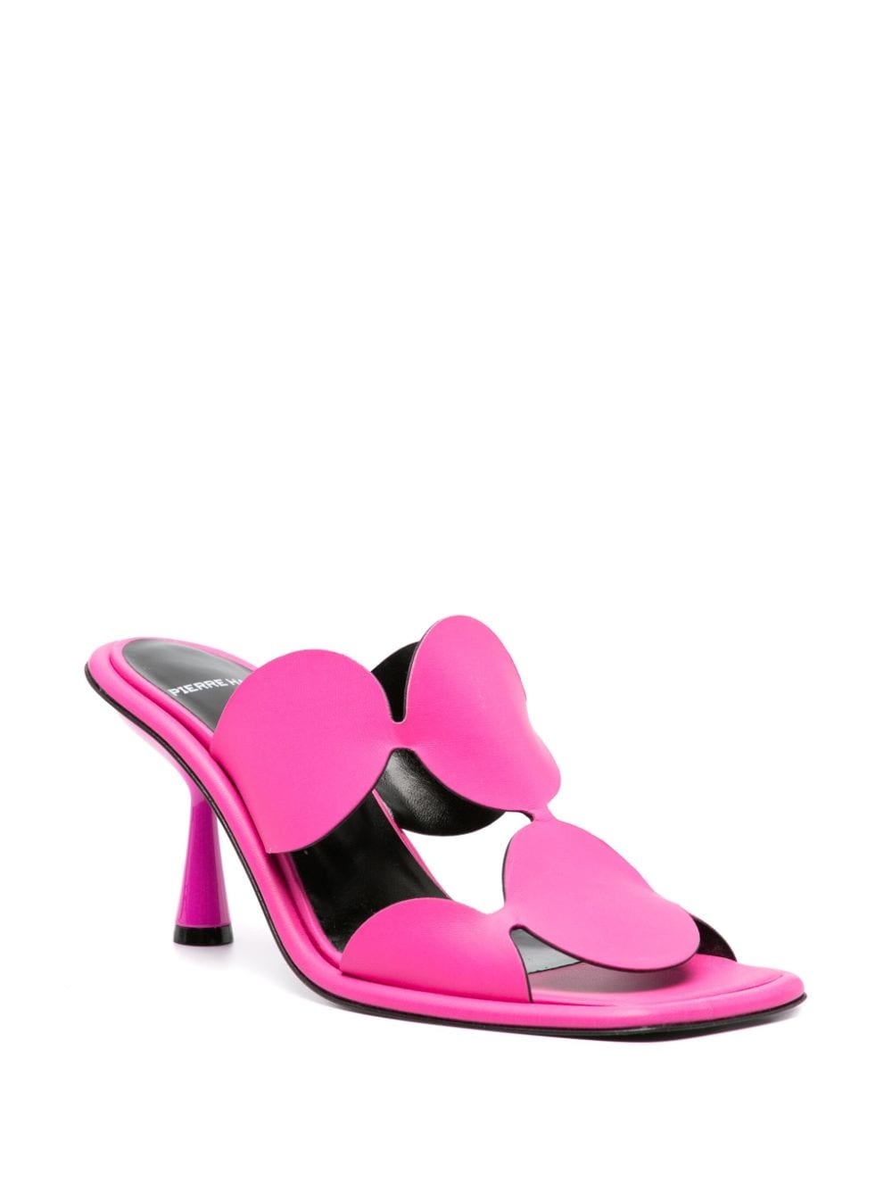 Lava Bulles 85mm laser-cut leather mules - 2