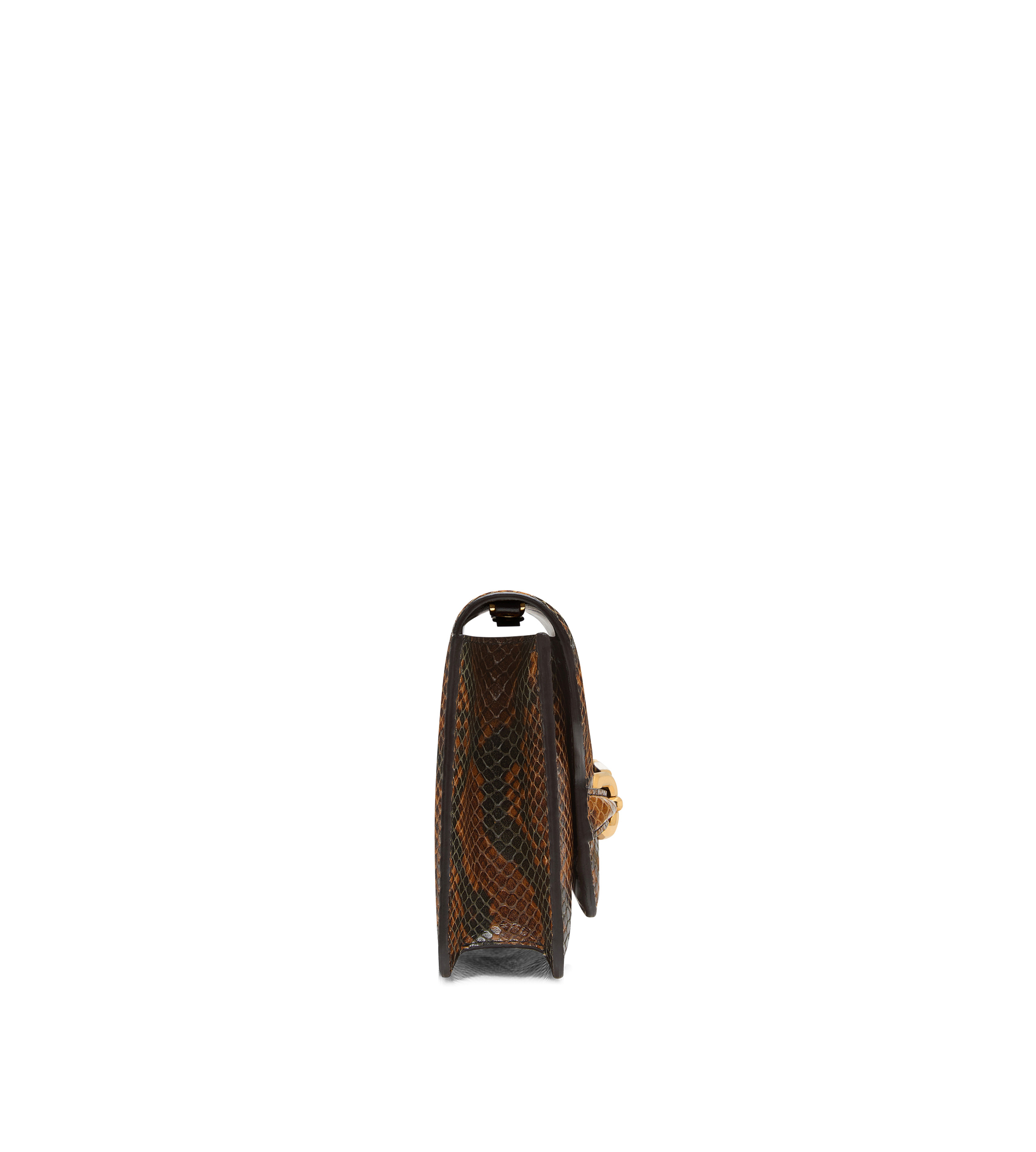 STAMPED PYTHON LEATHER WHITNEY SMALL SHOULDER BAG - 2