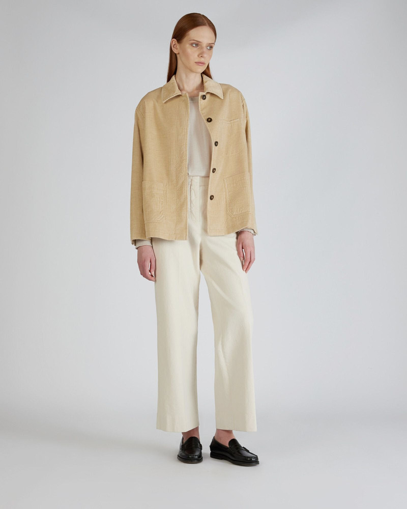Regular fit crewneck sweater in cashmere and silk 5