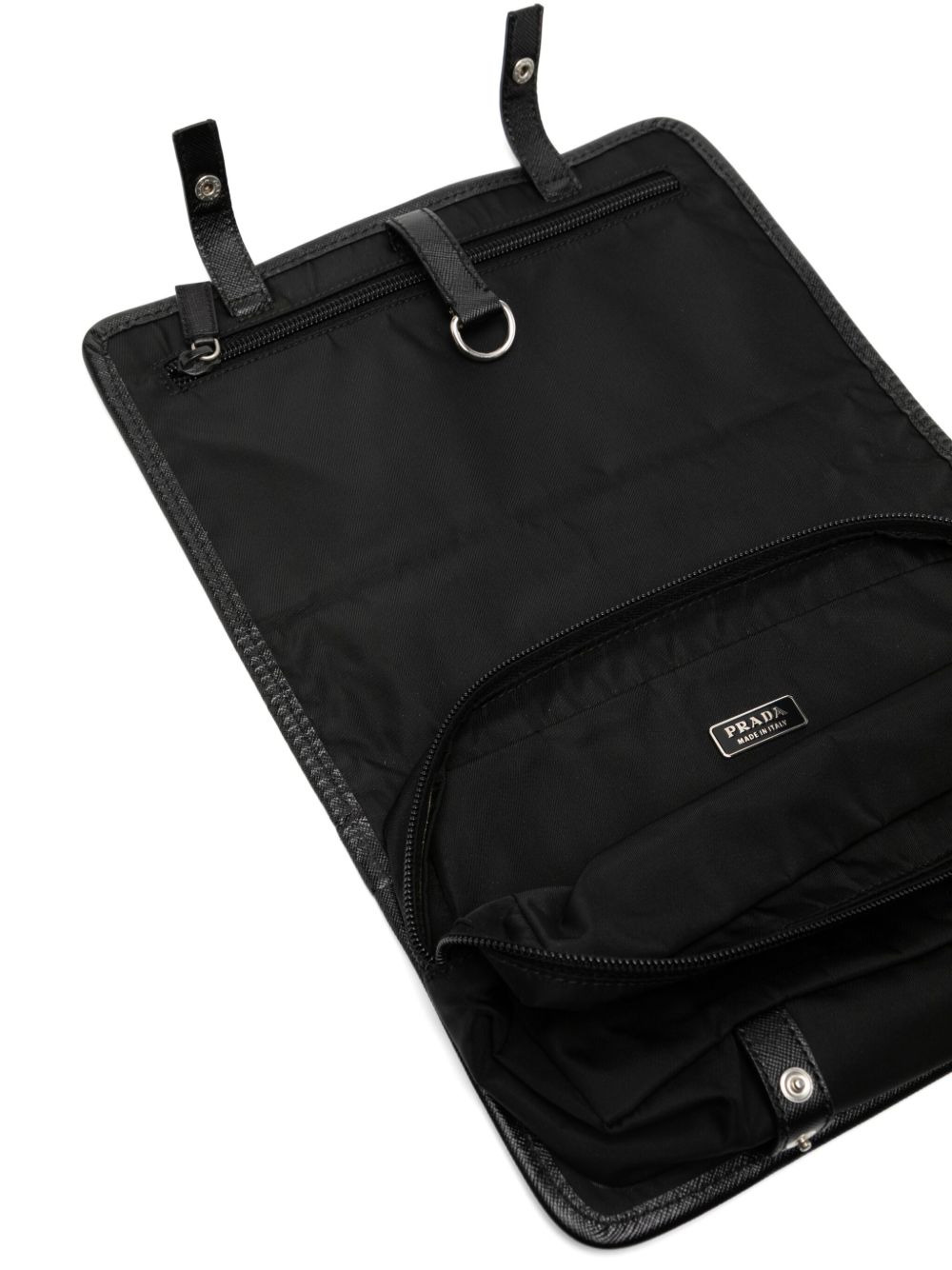 triangle-logo wash bag - 3
