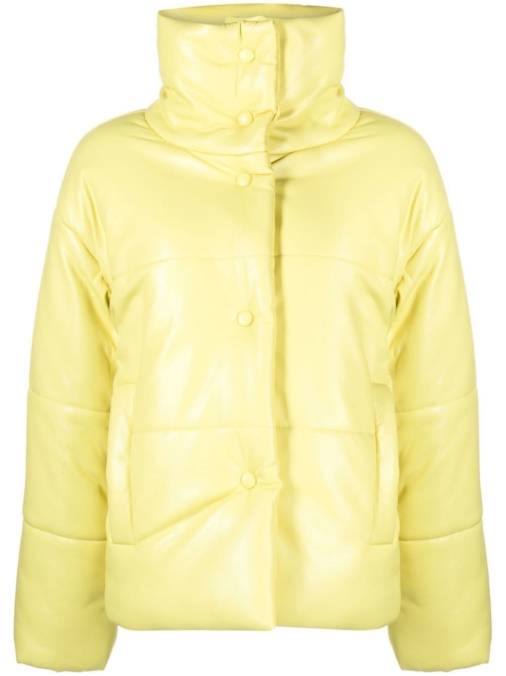 oversize padded windbreaker jacket - 1