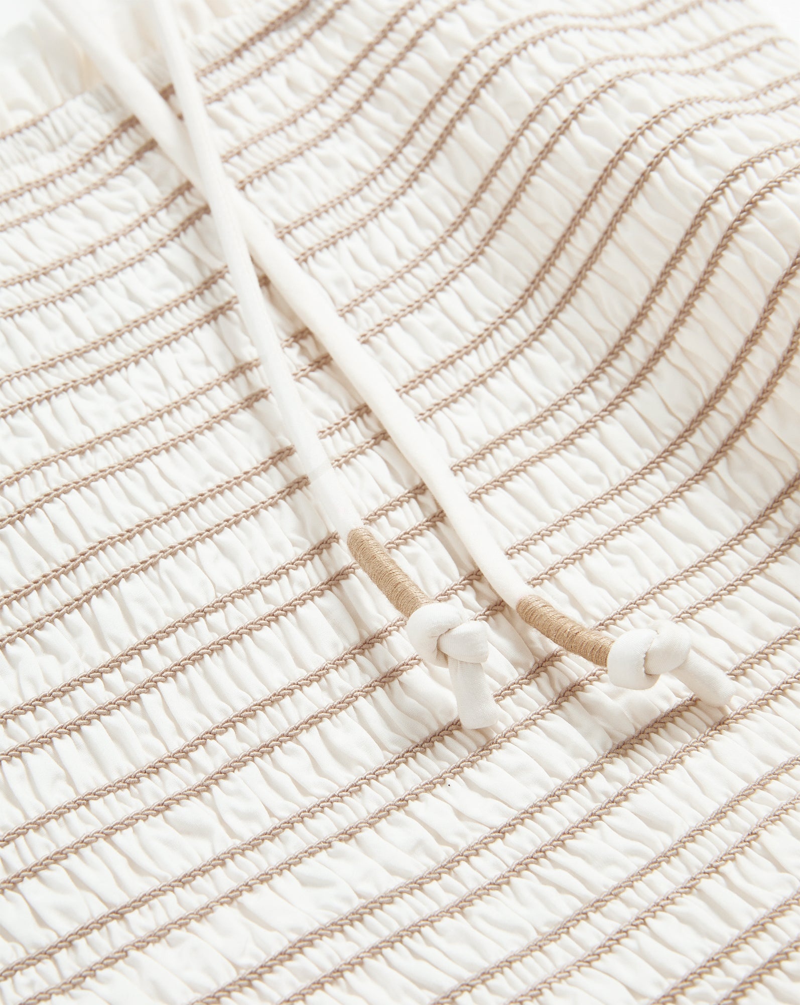 KAELA SMOCKED MIDI DRESS - 4