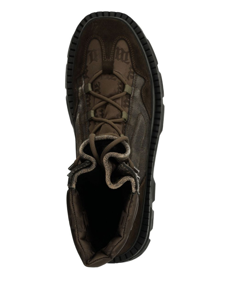 logo-print lace-up boots 3