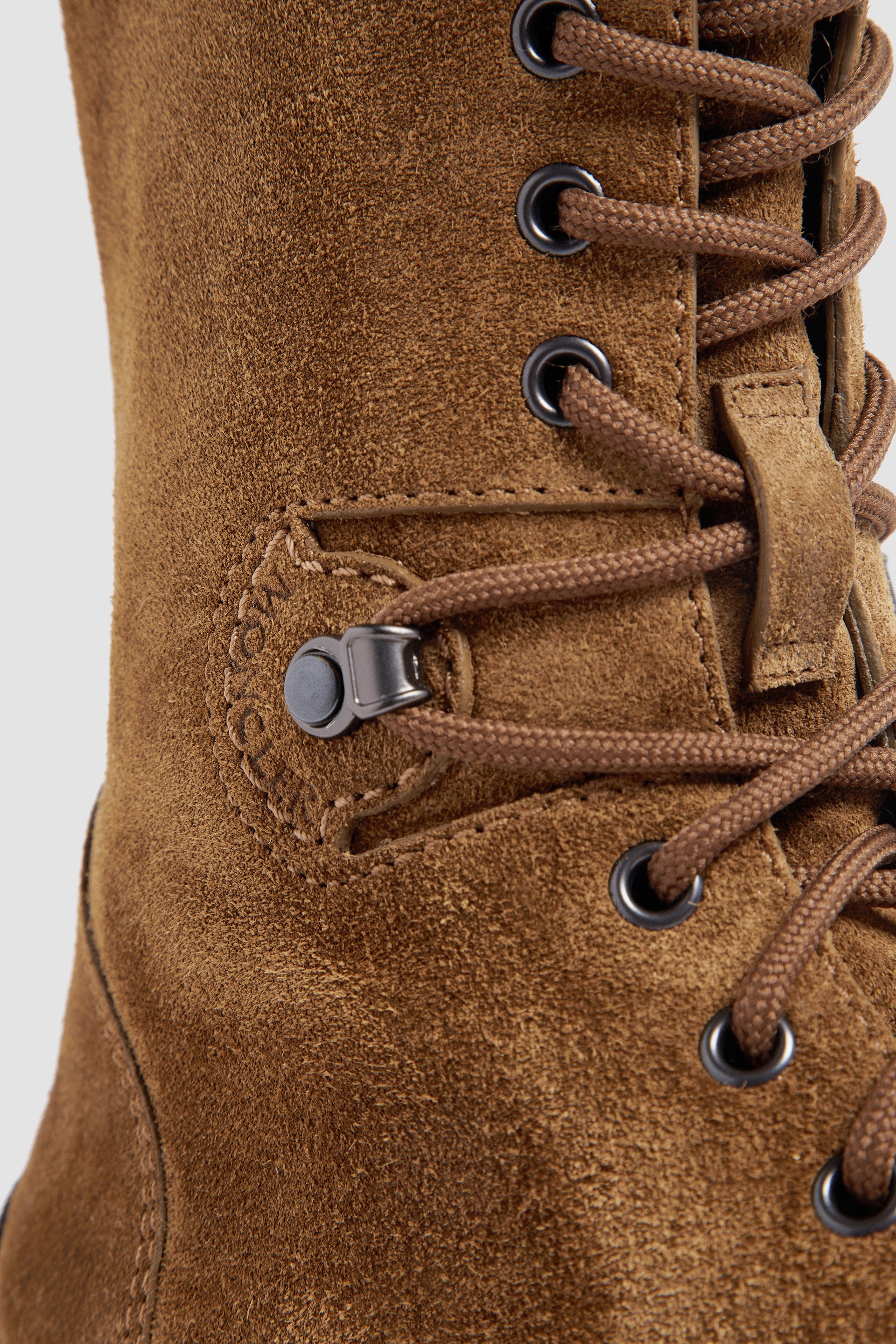 Hevea Suede Lace-Up Boots - 5