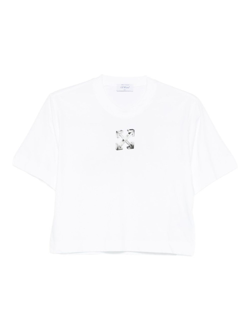 logo-print T-shirt 1