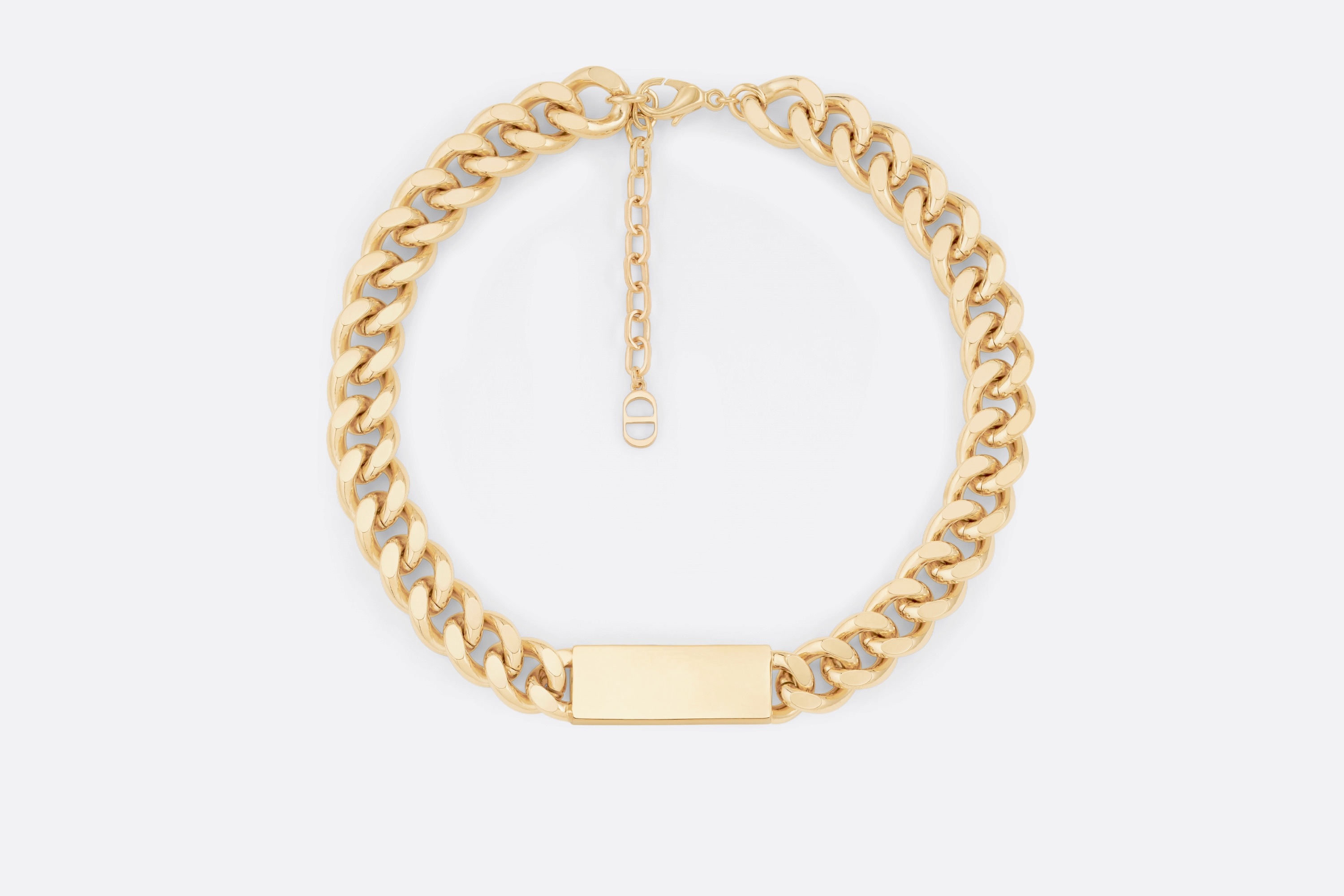 Christian Dior Couture Chain Link Necklace - 2