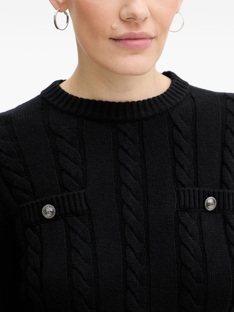 cable-knit mini dress 4