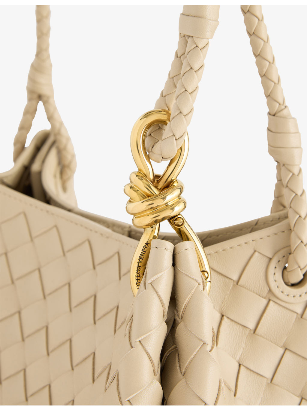Parachute Intrecciato Medium Leather Shoulder Bag - 3