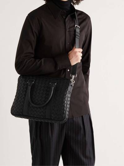 Bottega Veneta Intrecciato Leather Briefcase outlook