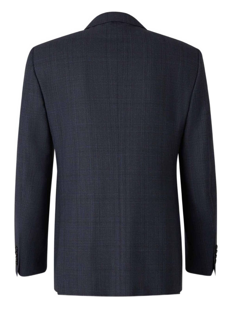 Canali checked suit outlook