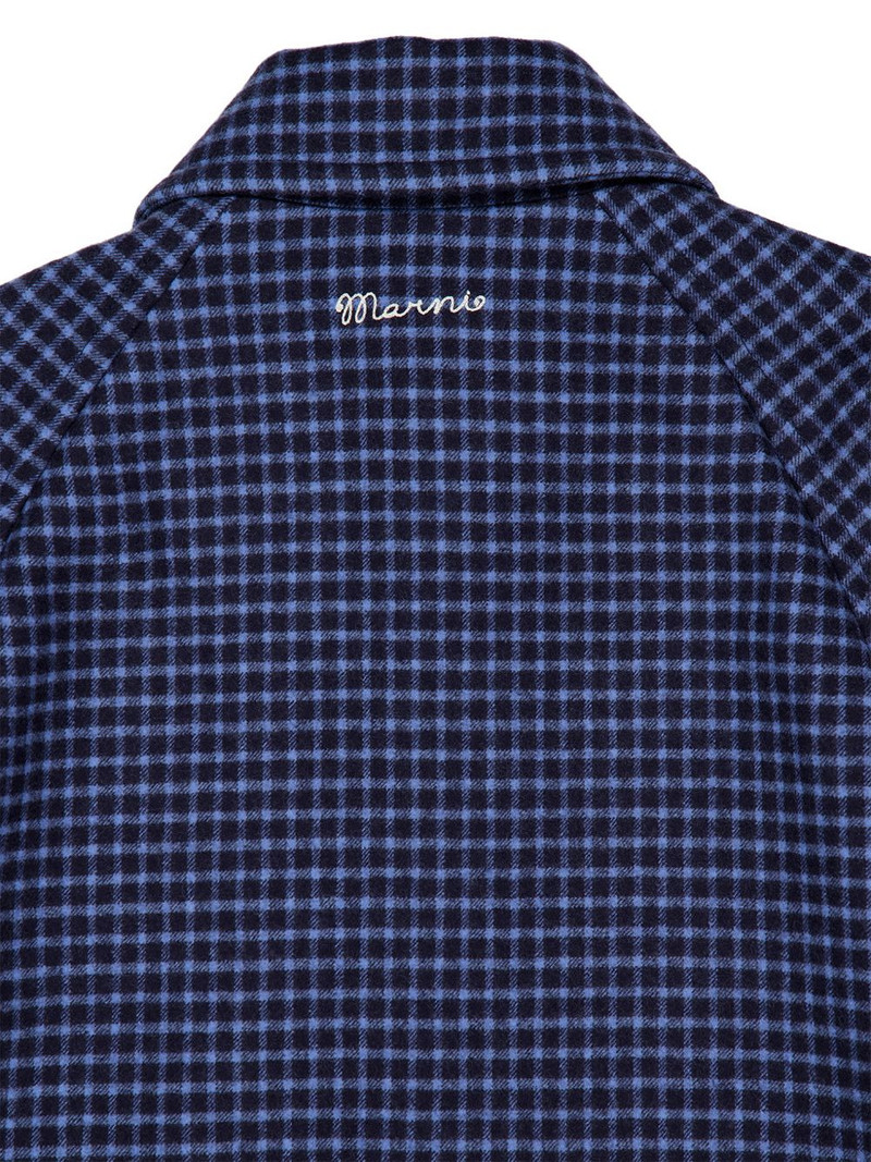 buttoned checked jacket 4