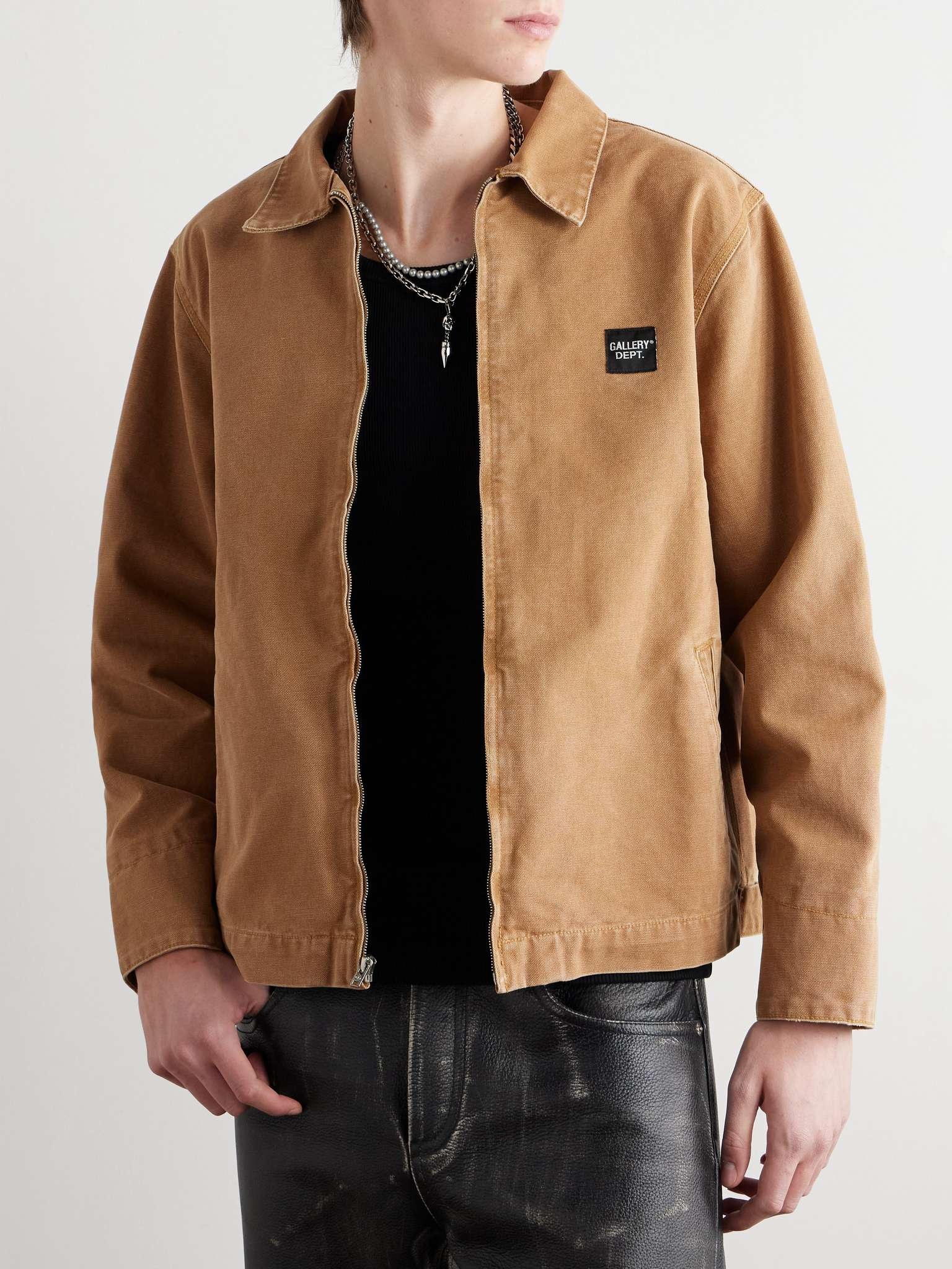 Montecito Logo-Appliquéd Printed Cotton-Canvas Jacket - 4