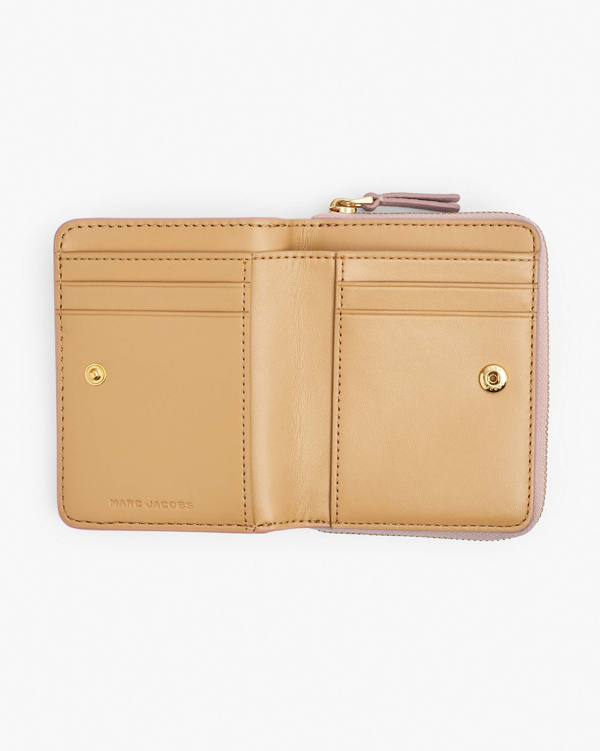 THE LEATHER MINI COMPACT WALLET - 2