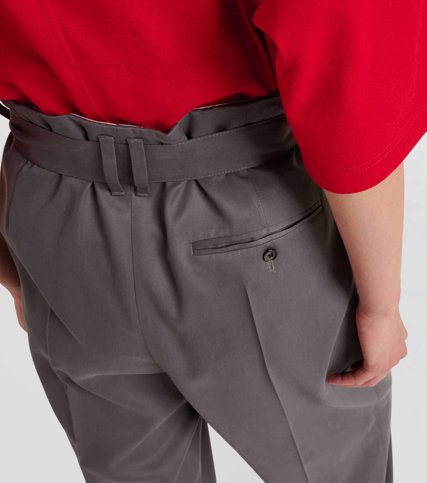 Lonan high-rise silk pants - 6