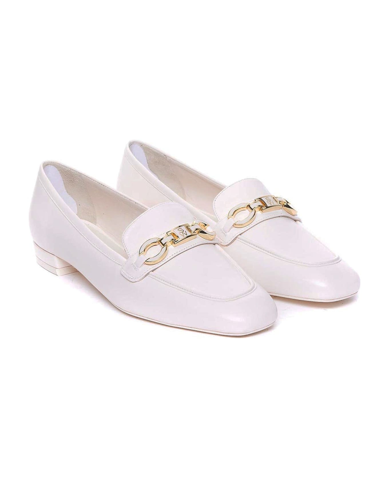 Signature Square Leather Loafers - 2