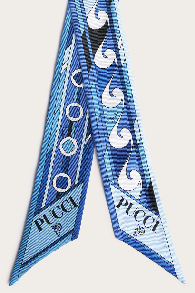 VIVARA AND BOUCLÉ PRINT SILK SCARF 3
