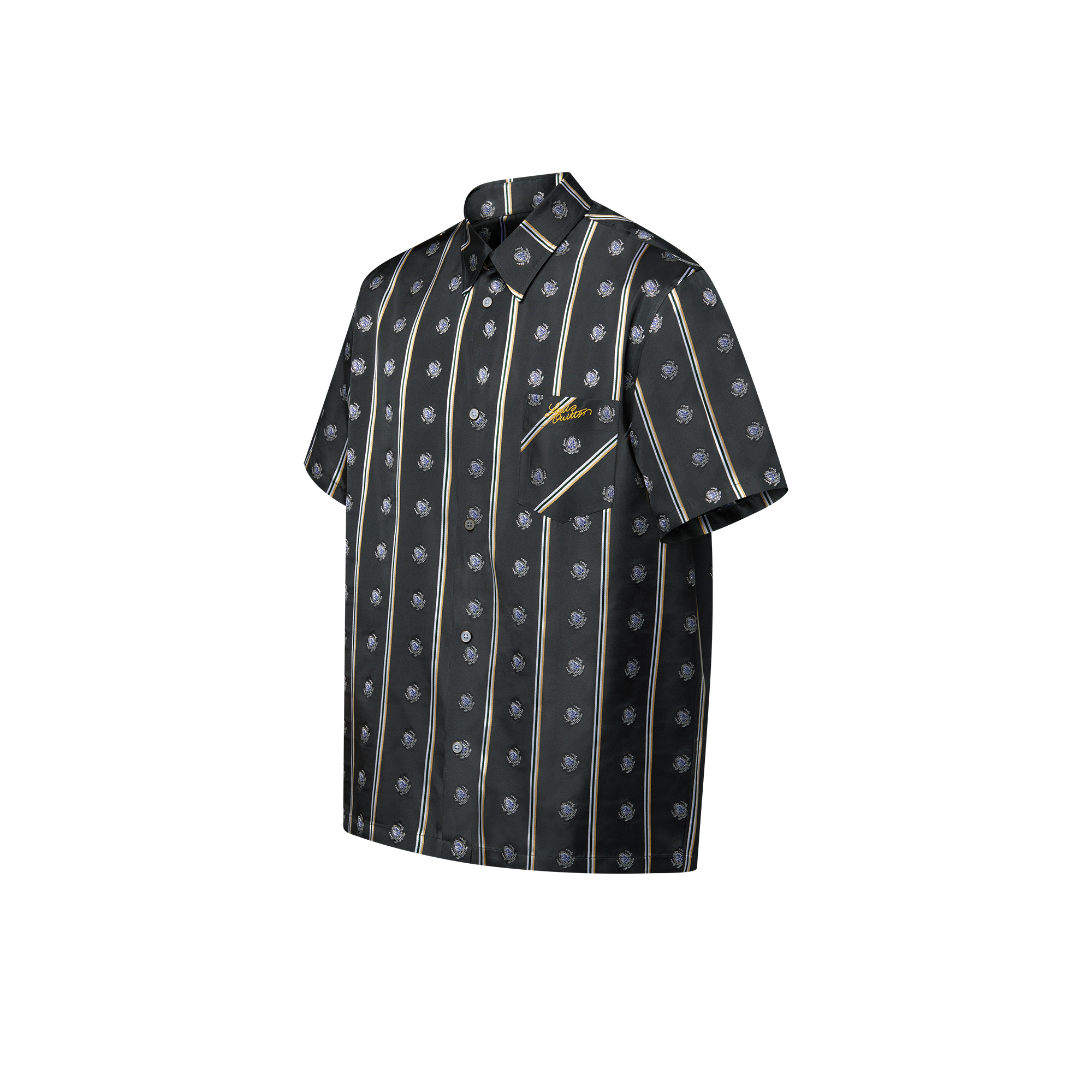 Short-Sleeved Silk Shirt - 2