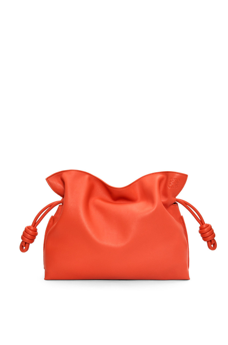 Flamenco clutch in nappa calfskin 1