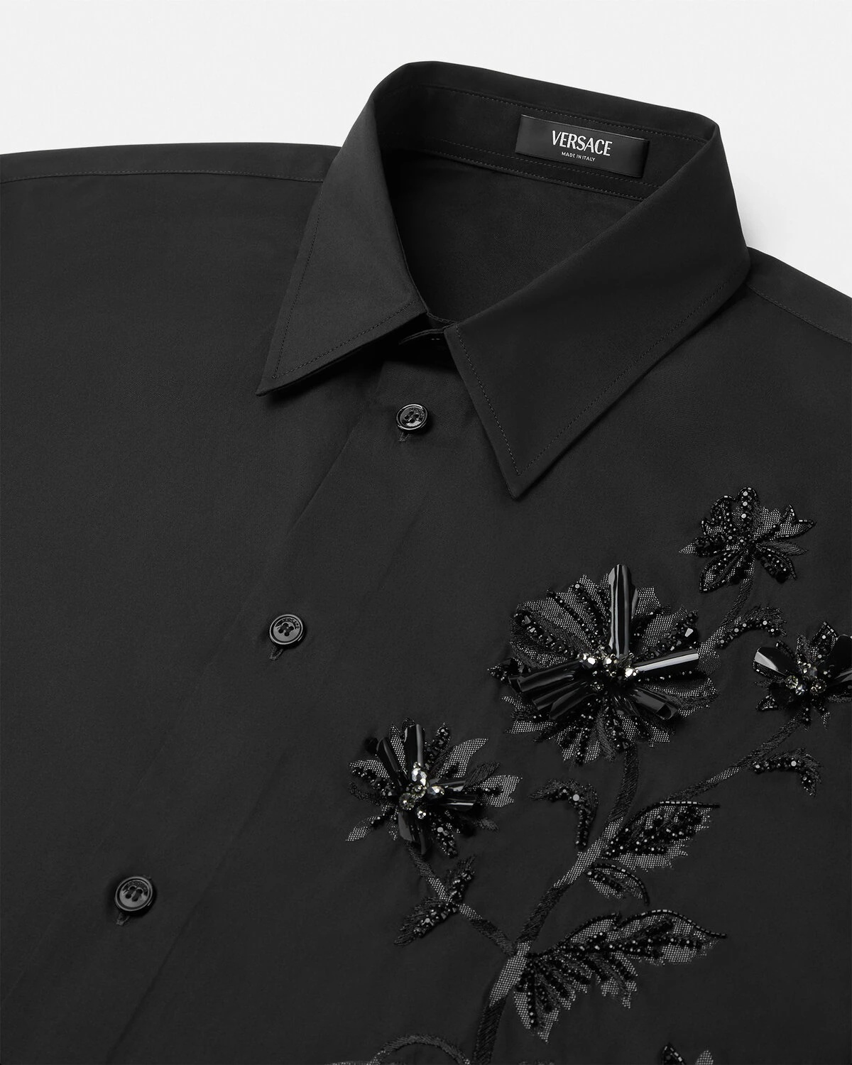 Crystal Embroidered Shirt - 2