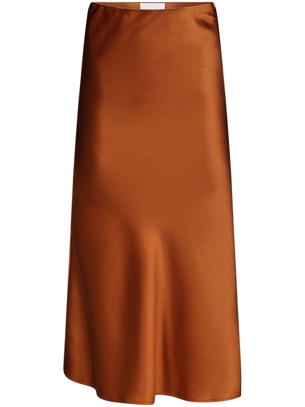 Valletta satin midi skirt - 1
