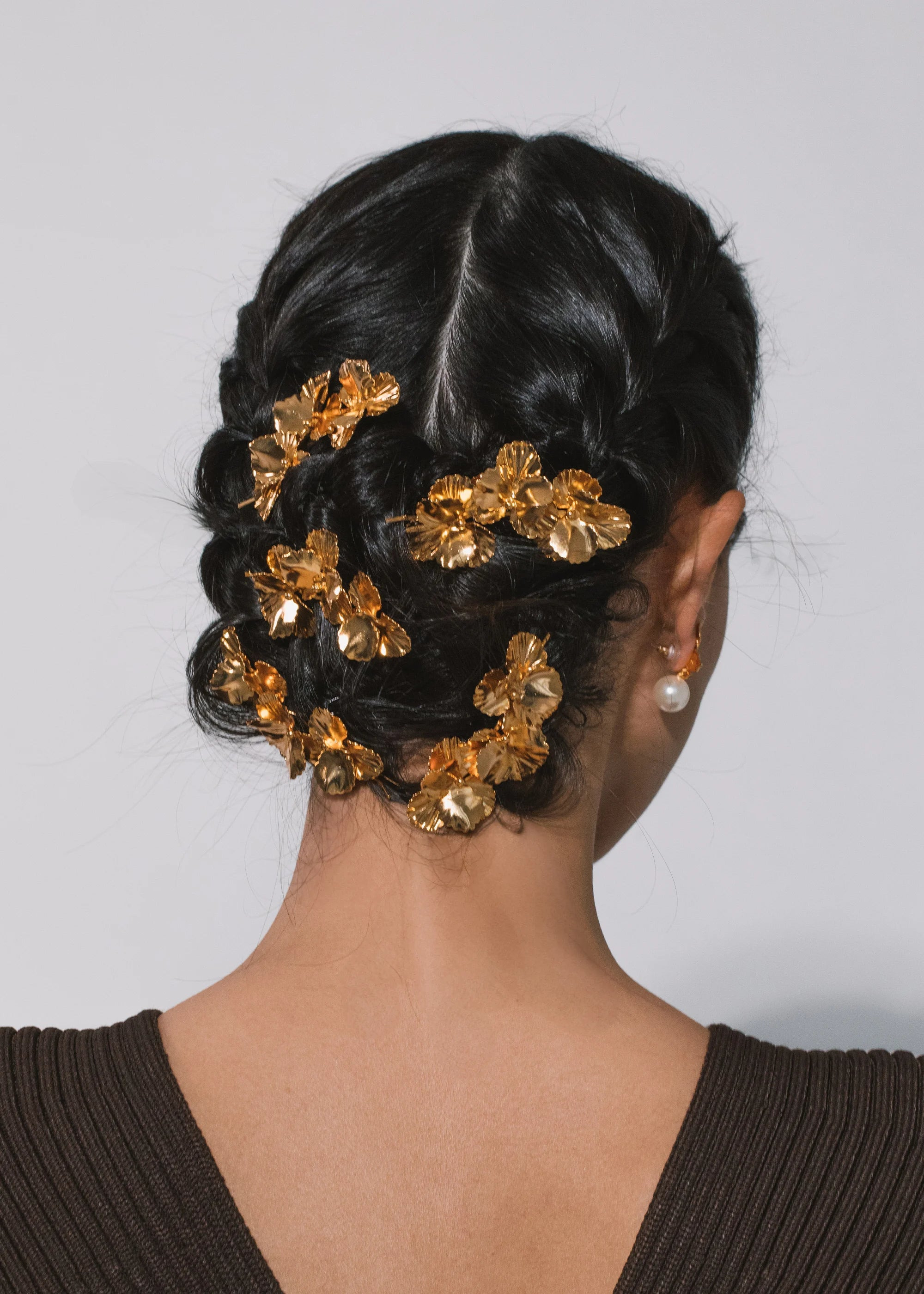 Pansy Bobby Pin - 4